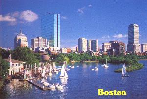 Postcard Boston 