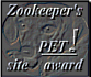 Zoo Keepers Pet Site Award